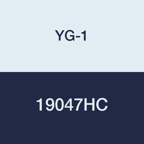 YG-1 19047HC HSS Végén Malom, 2 Fuvola, 42 Fokos Helix, Extra Hosszú az Alumínium, TiCN Befejezni, 3-9/16 Hosszúság, 1/4