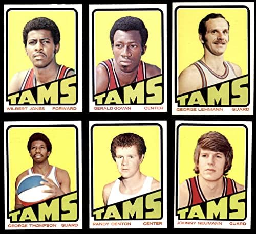 1972-73 Topps Memphis Tam (Profik) Csapat készen áll Memphis Tam (Profik) (Beállítás) EX/MT Tam (Profik)