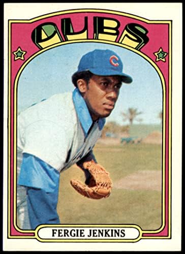 1972 Topps 410 Fergie Jenkins Chicago Cubs (Baseball Kártya) EX/MT Cubs