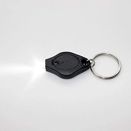 Huakway Micro Kulcstartó LED, Szuper Fényes Elektromos kézilámpa, Mini Zseblámpa könnyen hordozható, a vészvilágítás is fel
