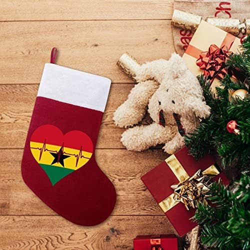 A Szerelem Ghána Szívverés Karácsonyra Karácsonyi Zokni Tok Ház Családi Karácsonyi Dekoráció