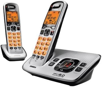 D1780-2 DECT 6.0 Bővíthető Vezeték nélküli Telefon, Digitális Üzenetrögzítő, Ezüst, 2 Kézibeszélő