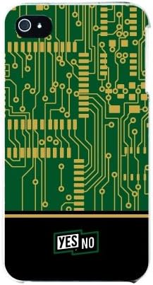 YESNO Electroboard Zöld (Világos) / iPhone 4S/SoftBank SAPI4S-PCCL-201-N115