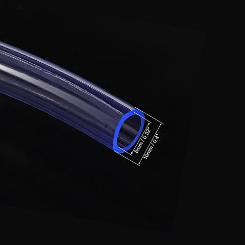 M METERXITY Tiszta Pvc Cső - PVC Cső, Tömlő, Alkalmazni, hogy a Víz Transzfer (8 mm-es ID 10mm OD, 3Ft)