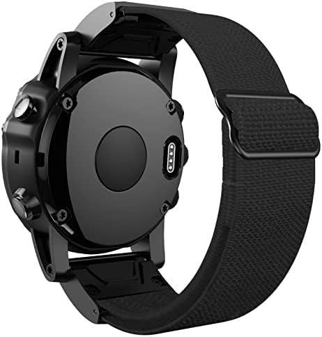 BANDKIT Quickfit Watchband Szíj, A Garmin Fenix 6 6X 5X Pro 5 Plusz 3HR 935 945 S60 Nylon Hurok 22 26mm Rugalmas Nézni Zenekar