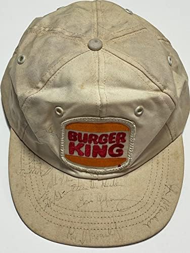 Miami Dolphins Dedikált Burger King Kalap - Dedikált NFL Kalapok