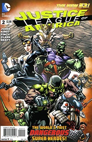 Justice League of America (3 Sorozat) 2 VF/NM ; DC képregény