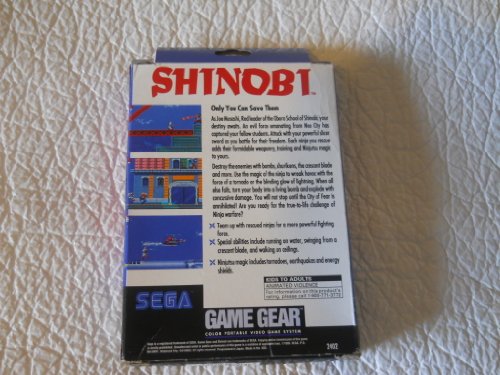 Shinobi - Sega Game Gear