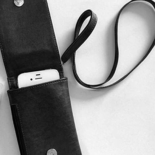 Szingapúr Flyer Tájékozódási Pont, Art Deco Ajándék Divat Phone Wallet Pénztárca Lóg Mobil Tok Fekete Zseb
