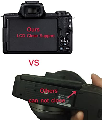 debous képernyővédő fólia Canon EOS M50 M50 Mark II M50II Kamera LCD Közel Támogatást 0,25 mm Anti-semmiből Edzett Üveg Kemény