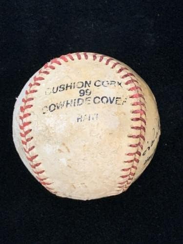Joe DiMaggio NY Yankees VINTAGE ALÁÍRT Személyre szabott Baseball w/hologram - Dedikált Baseball