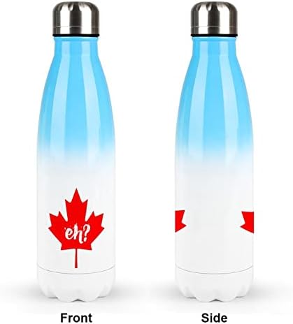 Mi Kanadai Juhar 17oz Sport, Víz, Üveg, Rozsdamentes Acél Vákuum Szigetelt Cola Forma Újrafelhasználható Sport Lombikba