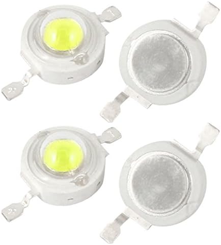 Aexit 4db 3W Dióda Áram 190-210LM 2 Terminál Fehér Light LED Lámpa Schottky Dióda Dióda Gyöngyök