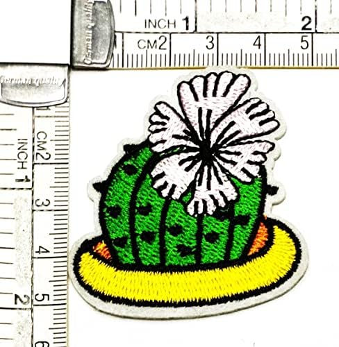 Kleenplus Kaktusz Aranyos Virágot Rajzfilm Javítás Kaktusz Hímzett Applied Kézműves Kézzel készített Baba Gyerek Lány Női