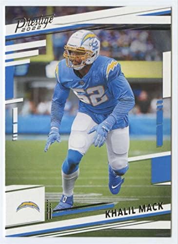2022 Panini Prestige 52 Khalil Mack Los Angeles Chargers NFL Labdarúgó-Trading Card