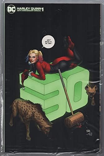 Harley Quinn: 30 éves a Különleges 1O (a táska) VF/NM ; DC képregény | Frank Cho glow változata