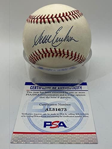 Scott Erickson Ikrek Orioles Aláírt Autogramot Hivatalos MLB Baseball PSA DNS - Dedikált Baseball
