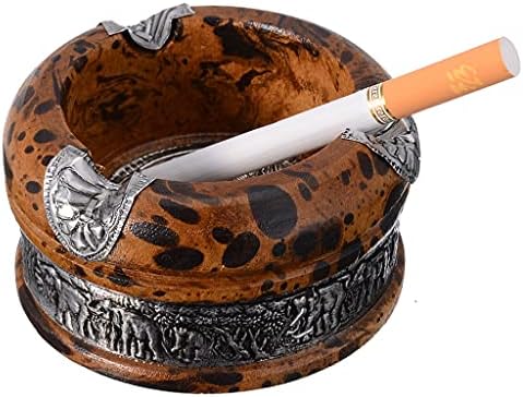 QUESHENG 1set 3inch Régi Fa Hamutartó Tálca saját Készítésű Dohány Cigaretta Hamutartó hamutartó Esetben az Otthoni Dohányzás