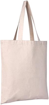 12 Pack Nagykereskedelmi Vászon Tote Bags Ömlesztve