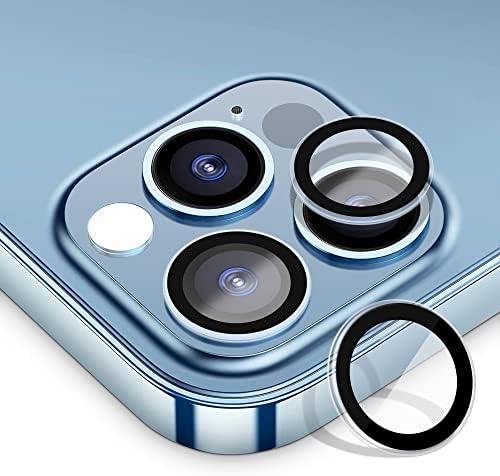 Haobobro [2 Csomag] iPhone 14 Pro Max Kamera Lencséjét Védő - iPhone 14 Pro Kamera Lencséjét Védő | Tiszta Kamera Fedél -