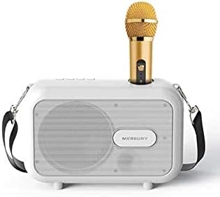 Karaoke Hangfal + Vezeték nélküli mikrofon Működik, Okostelefonok, Táblagépek, Számítógép Támogatja az Összes Karaoke alkalmazások