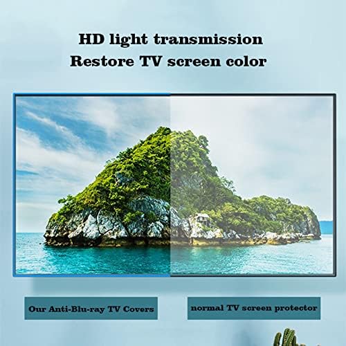Kék Fény képernyővédő fólia Panel - Tükröződésmentes Szűrő/Árnyékolás UV, Sugárzás Film - Enyhíti a Szem Fáradtság Ultra-Tiszta