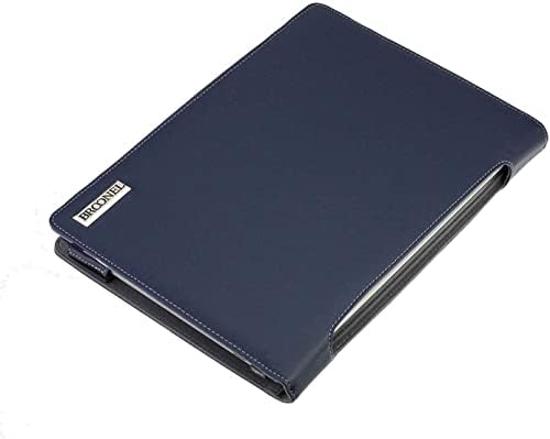 Broonel - Profil Sorozat - Kék Bőr Laptop táska Kompatibilis az ASUS Vivobook 16X OLED (X1603) 16 Laptop