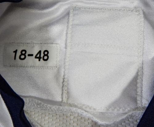 2018 Dallas Cowboys Sean McKeon 84 Játék Kiadott Fehér Gyakorlat Jersey DP18881 - Aláíratlan NFL Játék Használt Mezek