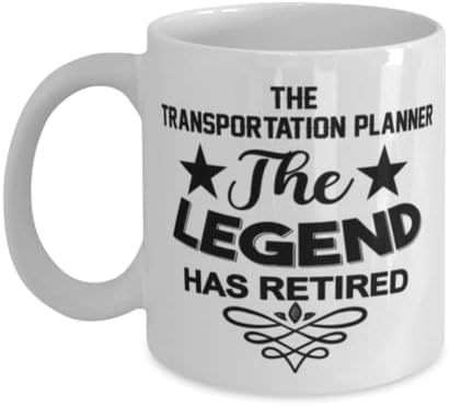 Transzfer Tervező Bögre, A Legenda szerint Visszavonult, Újszerű, Egyedi Ajándék Ötletek Transzfer Tervező, Bögre Tea Csésze
