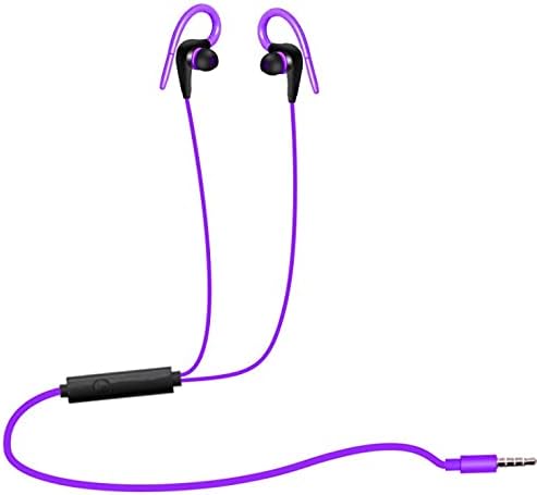 SPRINT4DEALS Vezetékes Fülhallgató Mikrofonnal Fülhallgató Sztereó Hang Minőségű zajszűrős Fejhallgató a Futó/Főzés/Tornaterem/Sport