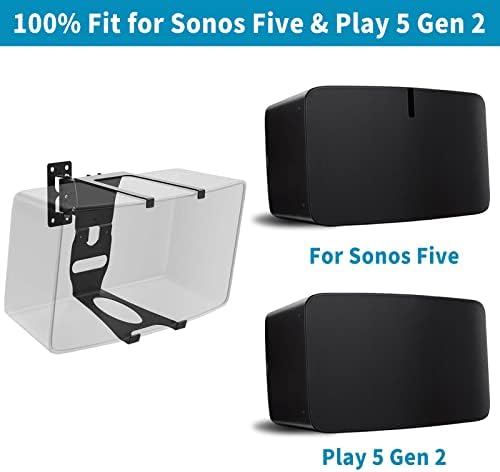 notiela Hangfal Fali tartó a Sonos Öt & Play 5 Gen 2 Hangszóró-Hegy, Tilt & Forgatható Állítható Konzol Sonos Játék:5 Sonos