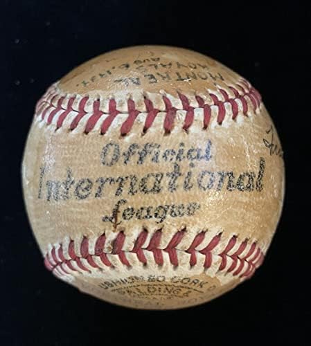 1939 Montreal Uralkodók nemzetközi bioszféra rezerv ' l League Baseball CSAPAT ALÁÍRT 18 szigma w/Grimes SZÖVETSÉG - Dedikált
