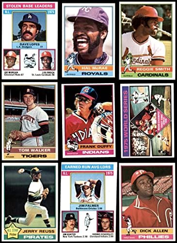 1976 Topps Baseball Közelében Teljes Készlet (Baseball Szett) EX+
