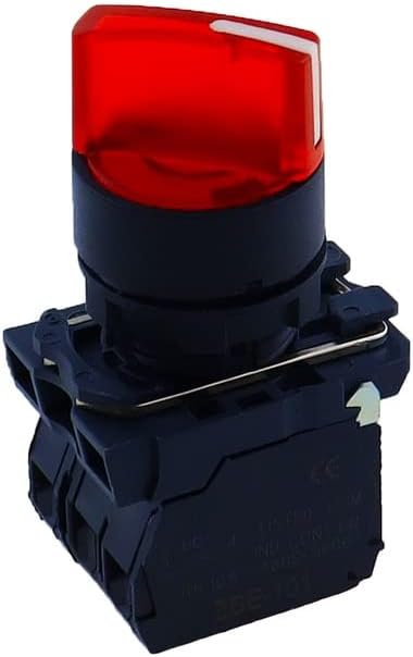 Vízálló Világító Választókapcsoló Rotary Switch Kapcsoló Gomb, Két vagy Három Pozíció SB5 LA68S XB5 AK124B5 a Szerves LED