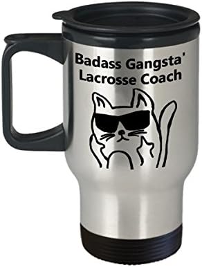 Kemény Gangsta' Lacrosse Edző Kávés Bögre