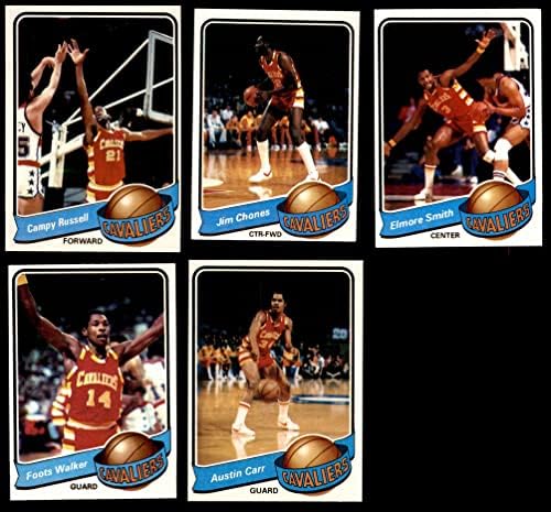 1979-80 Topps Cleveland Cavaliers Csapat készen áll Cleveland Cavaliers (Set) EX+ Cavaliers