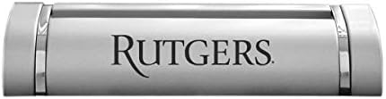 LXG, Inc. Rutgers Egyetem-Desk Névjegykártya Tartó -Ezüst
