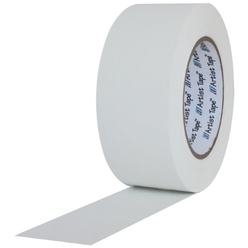 ProTapes Művész Szalag Flatback Nyomtatható Papír, Tábla, vagy Konzol Szalag, 60 yds Hossz x 3/4 Széles, Fehér (Csomag 48)