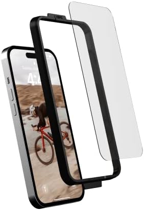URBAN ARMOR GEAR UAG iPhone 14 Pro Esetben 6.1 Pathfinder Olive - Kompatibilis MagSafe védőburkolat & 6.1 Prémium Edzett