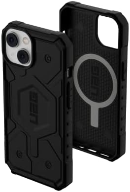 URBAN ARMOR GEAR UAG iPhone 14 Esetben 6.1 Pathfinder Fekete - Kompatibilis MagSafe védőburkolat & 6.1 Prémium Edzett Üveg