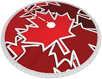 Matrica Scatter Kanada Nap Kártya Kanadai Ünnepek Fa Szoknyák Karácsonyi Díszek, Szezonális Hagyja Fa Szoknya Karácsonyi