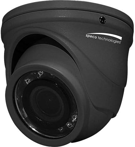 Speco Technológiák HT471TG 4MP IR HD-TVI Szabadtéri Analóg Mini-Torony Dóm Kamera 2.9 mm-es Fix Objektív, BNC Kapcsolat.