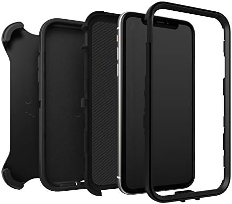 OtterBox iPhone 11 (Nem kiskereskedelmi/Hajó Polybag) Defender Sorozat Esetében - Nem-lakossági/Hajó Polybag - FEKETE, masszív