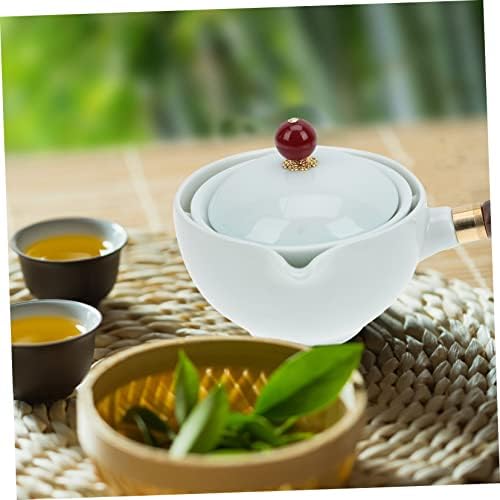 Yardwe Automatikus Teáskanna Kerámia Teás Készlet Bögre Tea Set Kínai Teás Készlet Japán Teás Kanna Tea Szertartás Eszközök