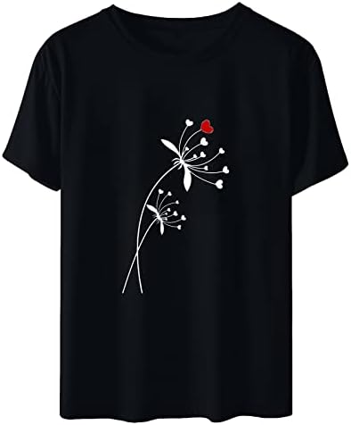 Pamut Felső, Női Nyári Őszi 2023 Ruházat Rövid Ujjú Sleeve Grafikus Alkalmi Blúz Tshirt a Lányok SM SM