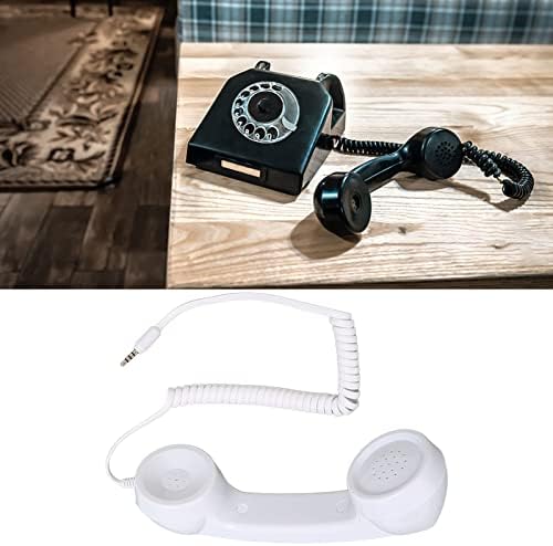 Retro Telefon Kézibeszélő, Telefon telefonkagyló, Többfunkciós Sugárzás Bizonyíték Kézi mobiltelefon Vevő 3,5 mm-es Hang