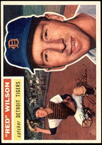 1956 Topps 92 Piros Wilson Detroit Tigers (Baseball Kártya) NM Tigrisek