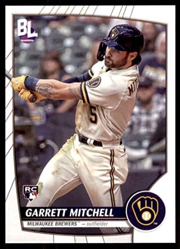 2023 Topps Nagy Liga 178 Garrett Mitchell NM-MT RC Újonc Milwaukee Brewers Baseball Trading Card MLB