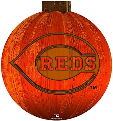 MLB Cincinnati Reds Unisex Colorado Rockies 12. Halloween Pumpkin Jel, Csapat Színű, 12 inch
