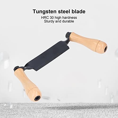 Döntetlen Kés Fa nyéllel, Wolfram Steel Egyenesen Borotválkozás Kés Fa Faragás Eszközök Faipari Kézi Eszköz Napló Fa Kerítés